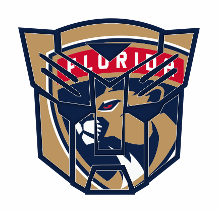 Autobots Florida Panthers logo iron on paper